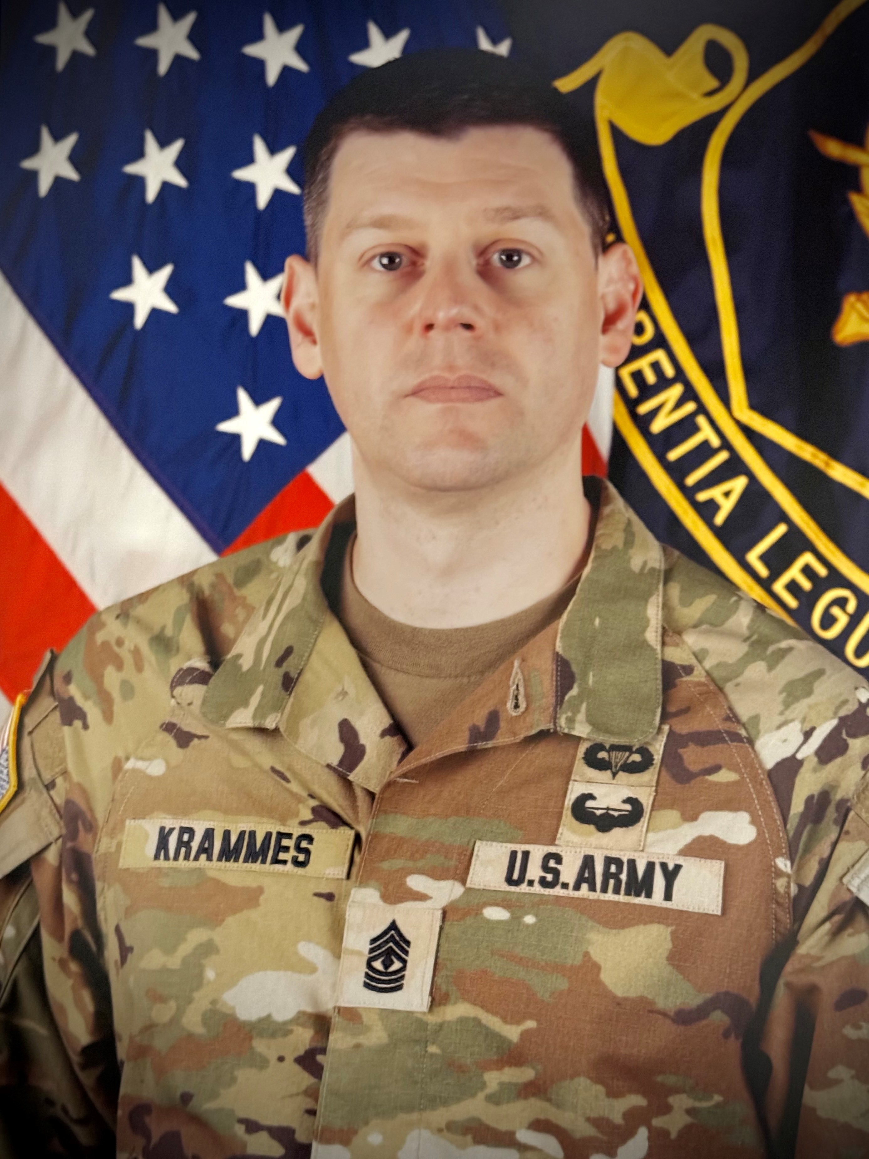 First Sergeant (1SG) Jeremy D. Krammes
